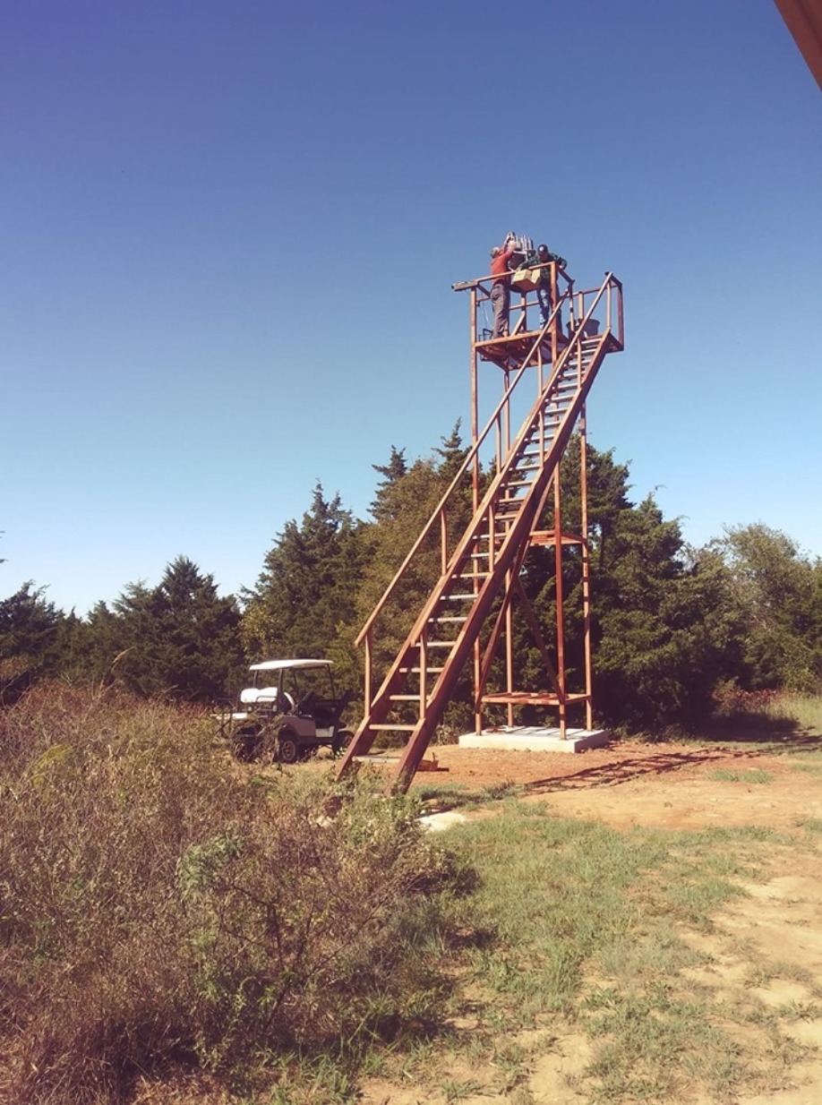 Check out our high target station!!!